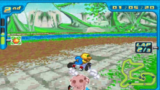 [GBA] Digimon Racing (4K 60 FPS Gameplay) смотреть онлайн