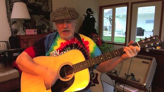 1355 - Sunshine Superman - Donovan cover with guitar chords and lyrics смотреть онлайн