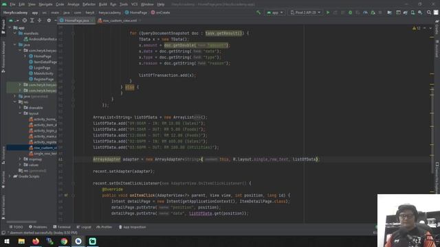15. Android Custom ListView and Firebase смотреть онлайн