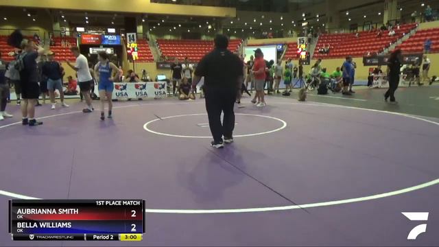 127-132 Lbs 1st Place Match - Aubrianna Smith, OK Vs Bella Williams, OK Cdbd смотреть онлайн