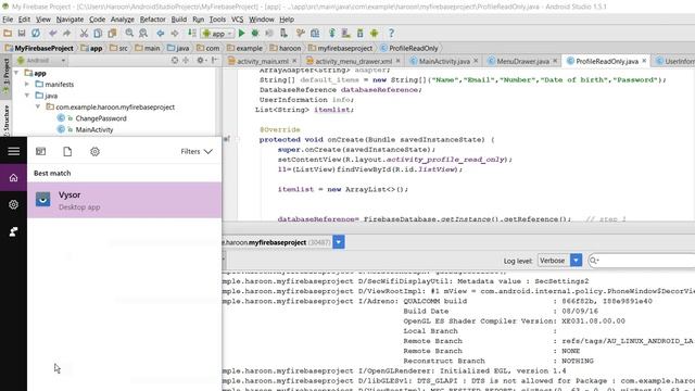 Retrieve data from Firebase Database & Populate ListView in Android Studio Tutorial смотреть онлайн