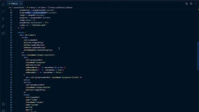 Watch a Skeleton Dance with a custom React Video Component смотреть онлайн