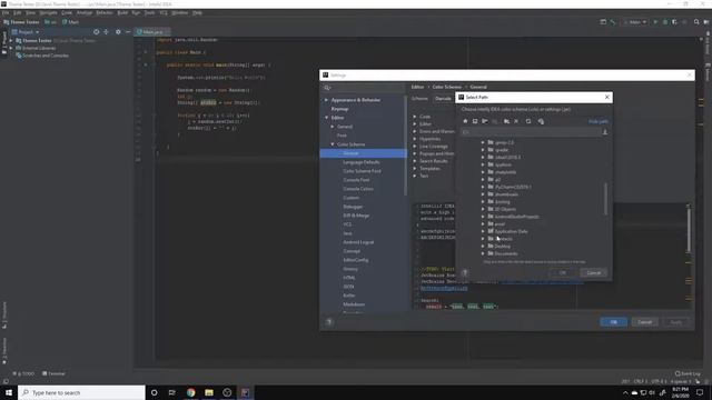 Changing and Downloading IntelliJ Color Schemes/Themes смотреть онлайн