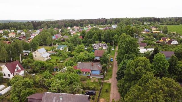 Дом в Талаево (аэросъёмка недвижимости) смотреть онлайн