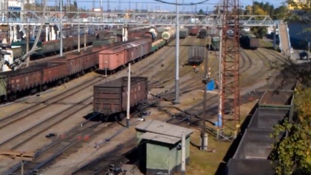 На белгородском жд-вокзале вагоны катаются сами смотреть онлайн