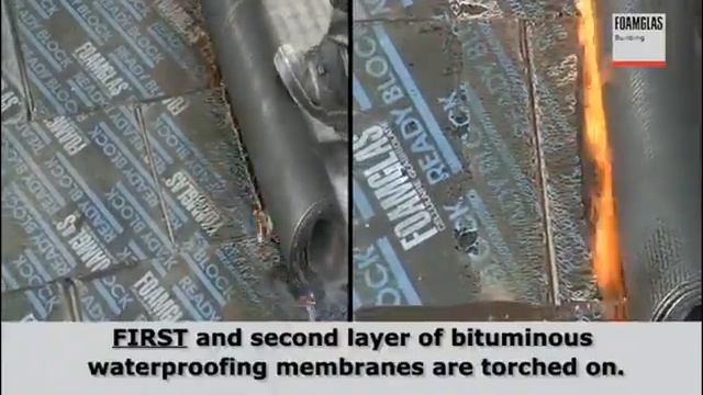 FOAMGLAS - компактная кровля с холодным клеем PC500 & READYBLOCK смотреть онлайн