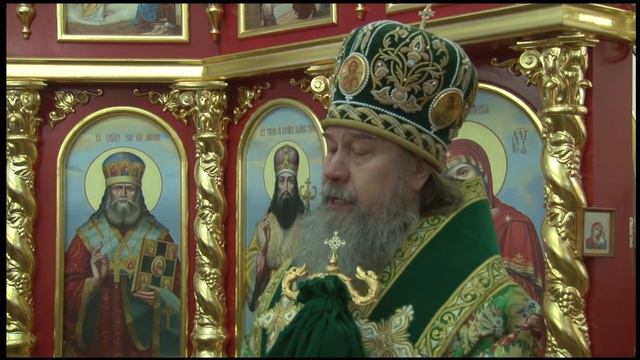 Проповедь епископа Максима в Троекуровской обители смотреть онлайн