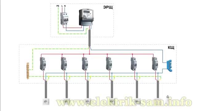 Схема электропроводки в квартире смотреть онлайн