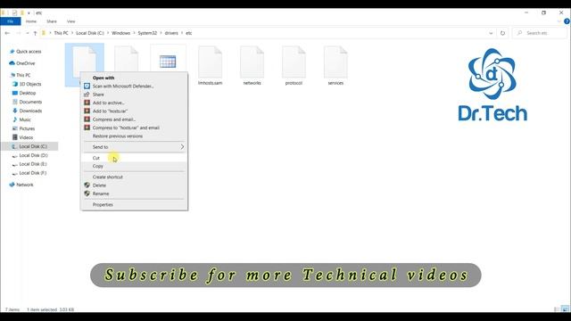How to Edit Host file in A Minute || Add Lines In Host File | Dr Tech смотреть онлайн