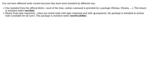 Ubuntu: Why do I see different versions of node and nodejs? (2 Solutions!!) смотреть онлайн