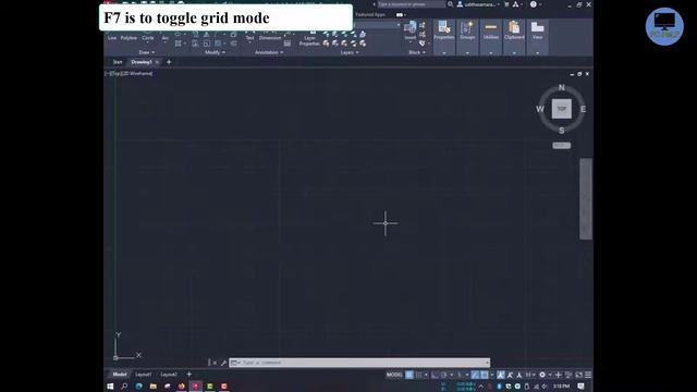 #3 AutoCAD - Function Keys (Shortcuts & Hotkeys) #autocad #autocadtutorialforbeginners #functionkey смотреть онлайн