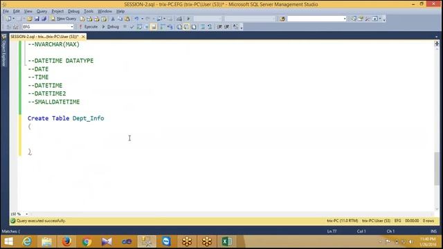 SQL server MSBI online Training | MSBI online Training live 2nd class--(Sandeep) смотреть онлайн