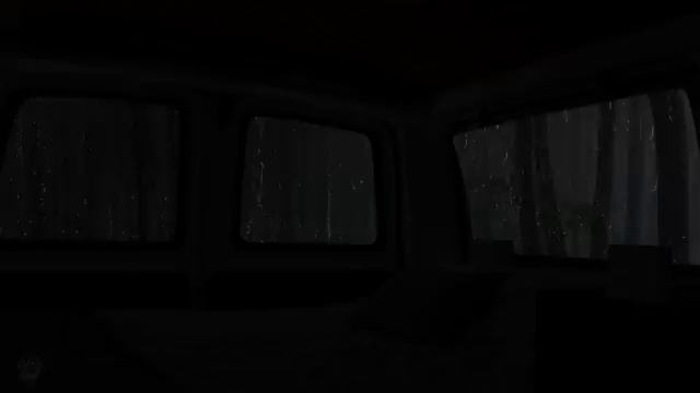 Spend The Night Waiting For The Rain To Stop In A Small Car, Rest To Regain Lost Energy