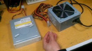Включение блока питания ATX без подключения его к материнской плате.