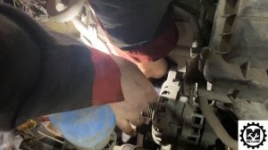 Замена ремня генератора Шкода Рапид 2017 года объем 1.6 - САНЯ МЕХАНИК