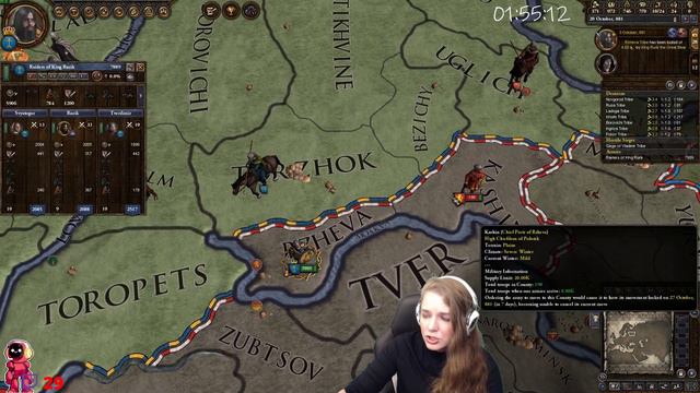 CK2 Holy Fury: Rise of the Slavic Bear! ~ Ep#3 смотреть онлайн