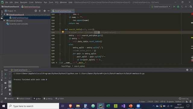 Python GUI (Tkinter) Tutorial: CSV/DataFrame Viewer - Part 7 Finale - Search/Filter Custom Treevie смотреть онлайн