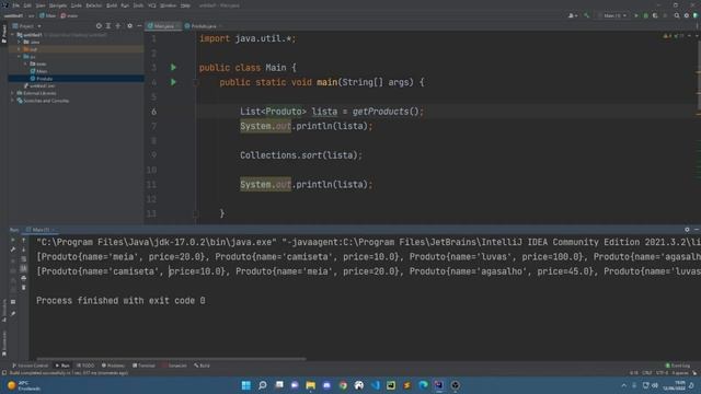 Curso de Java - Ordenação de Listas - Comparable e Comparator - Programação Iniciante смотреть онлайн
