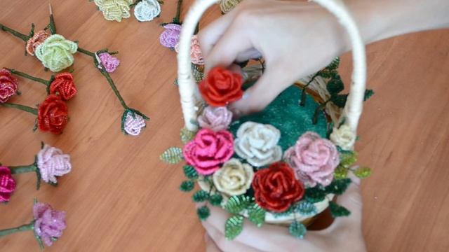 Розы Из Бисера! Смотрим, Учимся, Делаем! смотреть онлайн