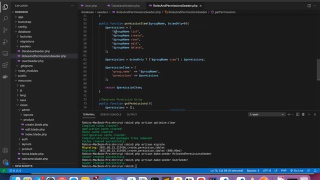 8. Laravel Spatie Permission Setup and Usage - Configuring Laravel Role and Permissions using Spati смотреть онлайн