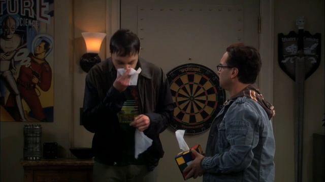 Rubiks Tissue Box Cover Seen On The Big Bang Theory The Rhinitis Revelation Episode смотреть онлайн