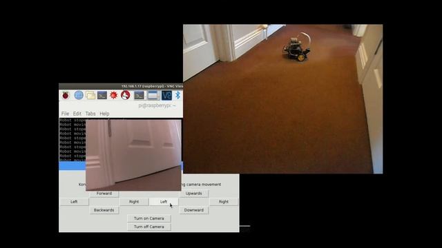 Raspberry pi with camera controlled trough VNC viewer смотреть онлайн