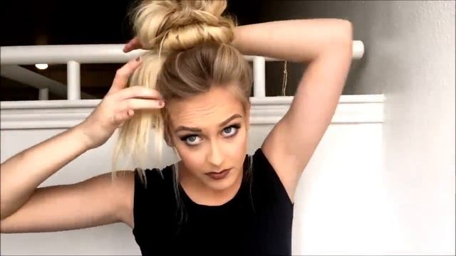 CUTE MESSY BUN | Less Than 5 Min