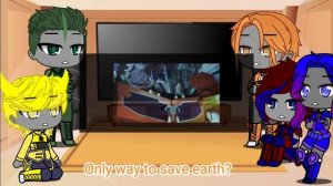 Transformers prime react to pacific rim and bumblebee