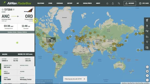 How to use RadarBox Filters ?✈ смотреть онлайн