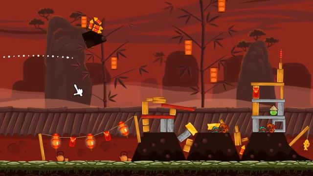 Angry Birds Seasons 2012 Year of the Dragon 1-1 смотреть онлайн