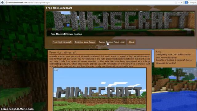 Minecraft Servers Host смотреть онлайн