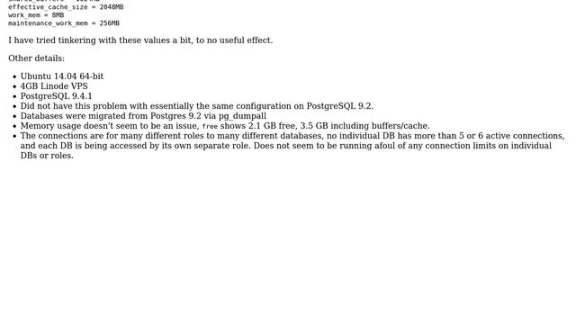 DevOps & SysAdmins: PostgreSQL limiting connections to fewer than max_connections? (2 Solutions!!) смотреть онлайн