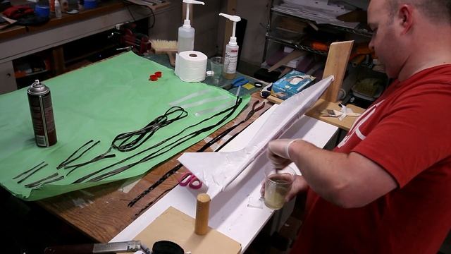 Jart - Lost Foam Fuselage - First layer Fiberglass смотреть онлайн