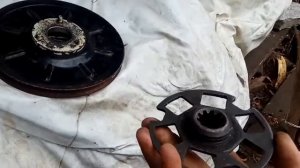 Шкив компрессора ГАЗ 66 на КПП МОСКВИЧ