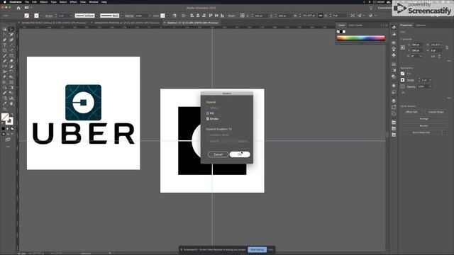 UBER LOGO TUTORIAL смотреть онлайн