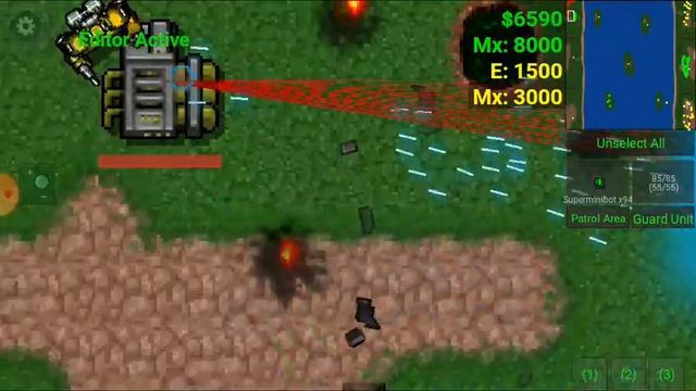 rusted warfare grid war fan expansion addon gameplay смотреть онлайн