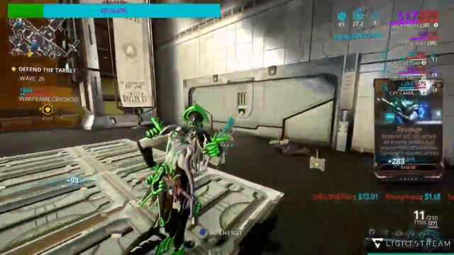warframe wolf mission 40 waves of defense смотреть онлайн