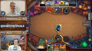 Hearthstone: Pavel vs Hunterace - HCT Europe Summer 2017 (1st Quarterfinal)