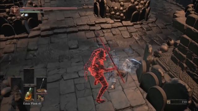 Troll in Catacombs of Carthus - Dark Souls 3 смотреть онлайн