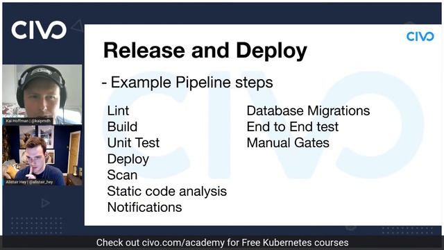 Release and Deploy - Civo DevOps Bootcamp 2021 смотреть онлайн