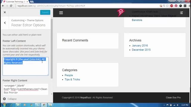 Tutorial: How to edit the footer of your WordPress site. смотреть онлайн