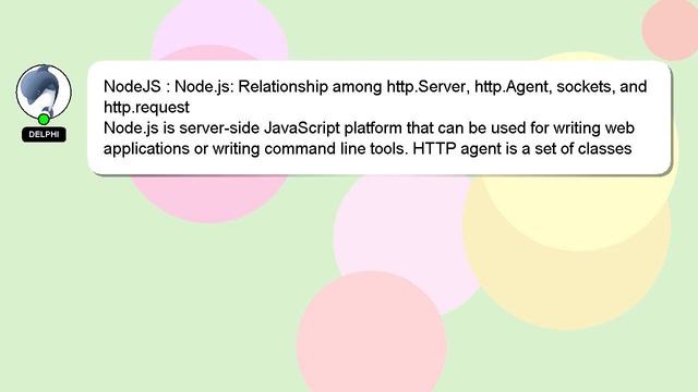 NodeJS : Node.js: Relationship among http.Server, http.Agent, sockets, and http.request смотреть онлайн