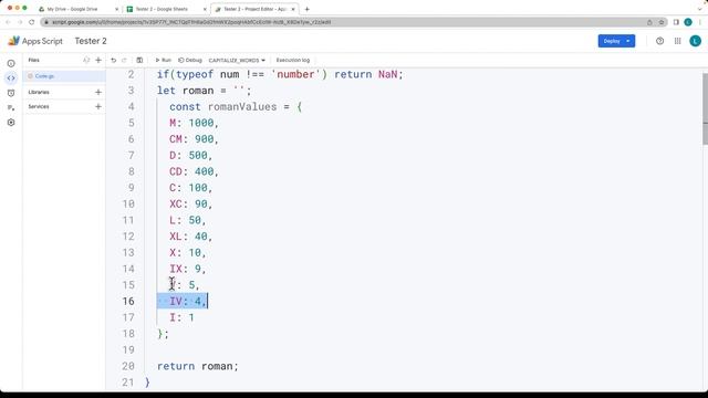 Convert Values to Roman Numerals in Google Sheets with Custom Code Formula смотреть онлайн
