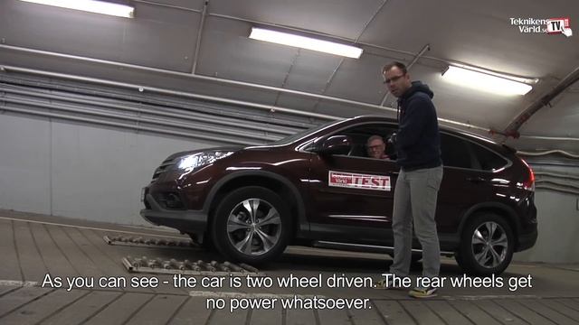 Honda CR-V 2014 4WD failure смотреть онлайн