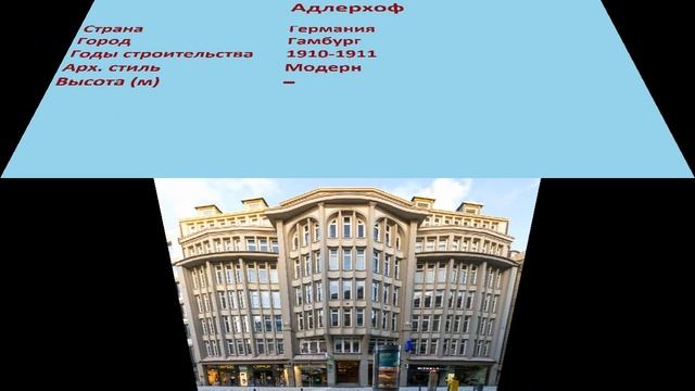 Адлерхоф (Гамбург) смотреть онлайн