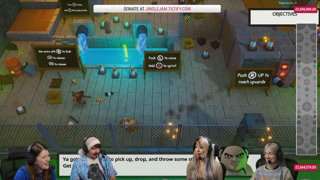 Peguin's Pre-Poker Party Games | w/ Ped, Boba, Gee & Sarah | Jingle Jam 2022 | (08/12/2022) смотреть онлайн