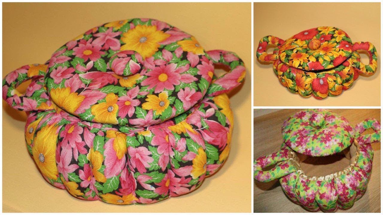 Как сшить коробку (кастрюльку) из ткани своими руками / Fabric Box & Basket - DIY Sewing Tutorial смотреть онлайн