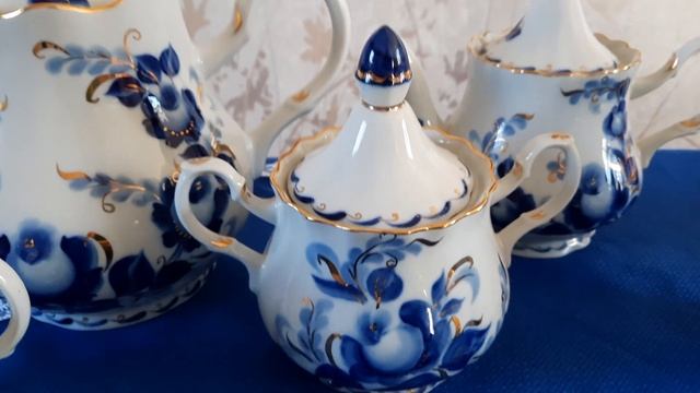 Фарфор. Добруш. Чайный и кофейный сервиз Татьяна. смотреть онлайн