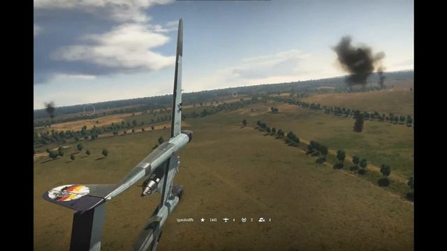 War Thunder: Fw 189A 1 - кусачий бобёр:) смотреть онлайн