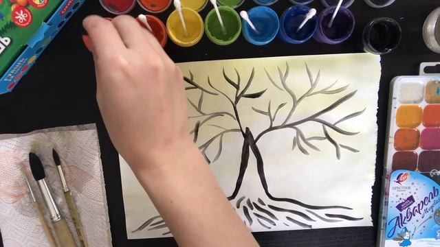 Техника точечная медитативная Дерево жизни смотреть онлайн
